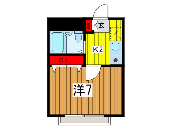 スカイピア浦和の物件間取画像